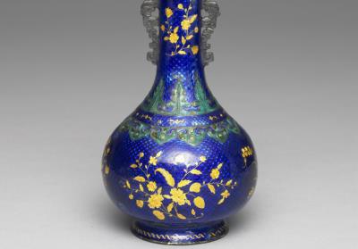 图片[2]-Gilded champleve vase, Qing dynasty (1644-1911).-China Archive